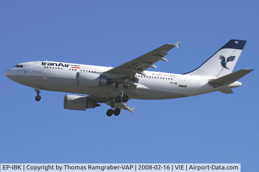 EP-IBK, 1993 Airbus A310-304 C/N 671, Iran Air Airbus A310