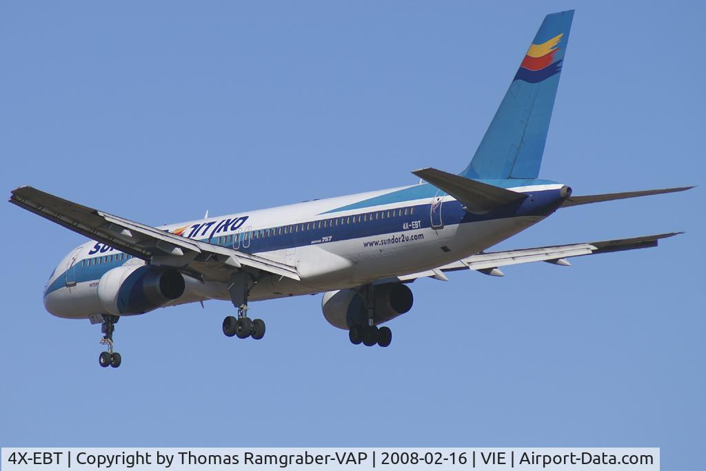 4X-EBT, 1991 Boeing 757-258/ER C/N 25036/356, Sun D`Or Boeing 757-200
