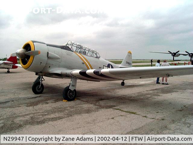 N29947, 1944 North American AT-6D Texan C/N 88-17478, At the Vintage Flying Museum