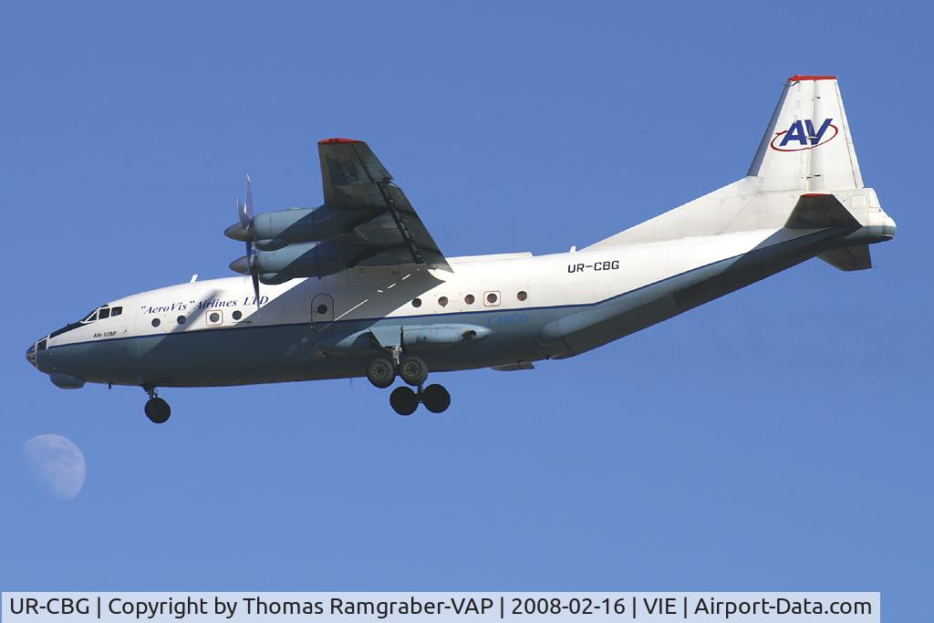 UR-CBG, 1966 Antonov An-12BK C/N 6343705, Aerovis Antonov 12
