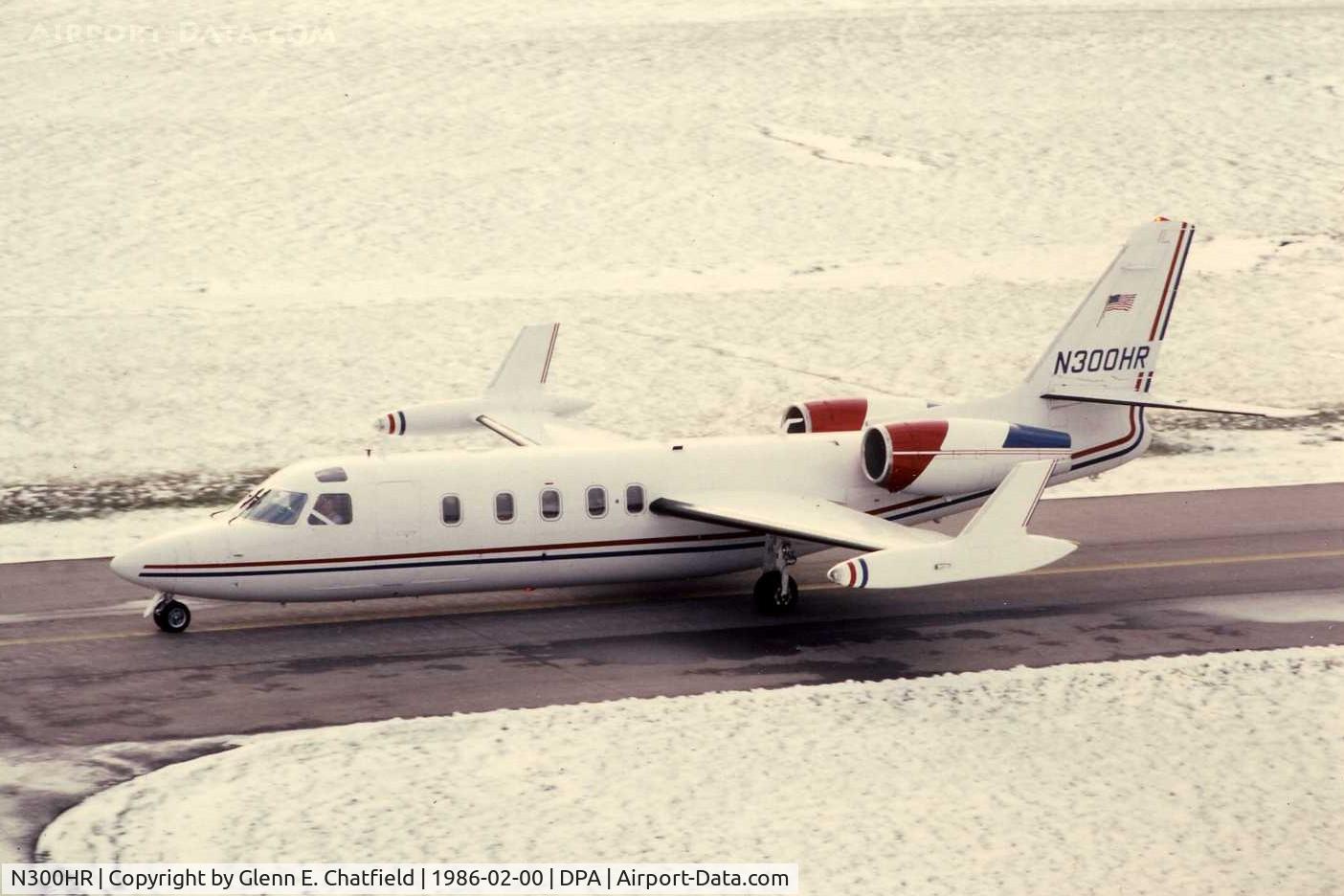 N300HR, 1981 Israel Aircraft Industries 1124A C/N 335, Photo taken for aircraft recognition training.  Ex-N300HR, Westwind 1124