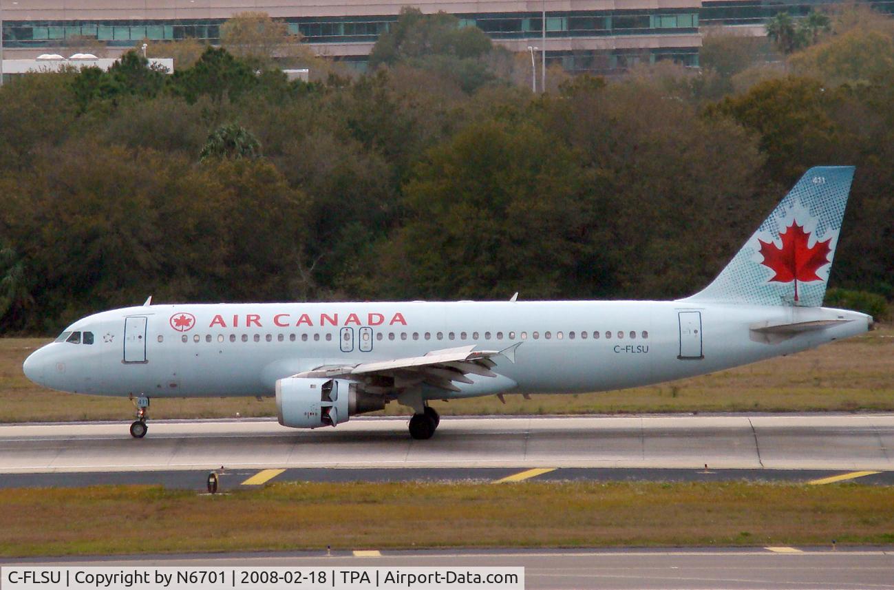 C-FLSU, 1992 Airbus A320-211 C/N 309, Slowing down