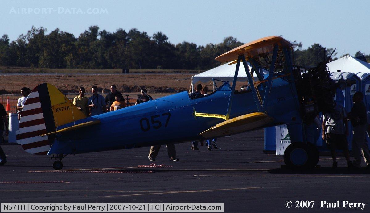 N57TH, Boeing A75N1 (PT-17) C/N 75-4240, Garnering some quiet admirers