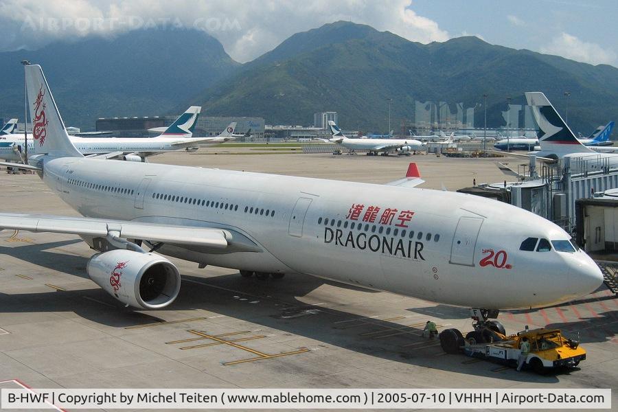 B-HWF, 2005 Airbus A330-343 C/N 654, Dragonair