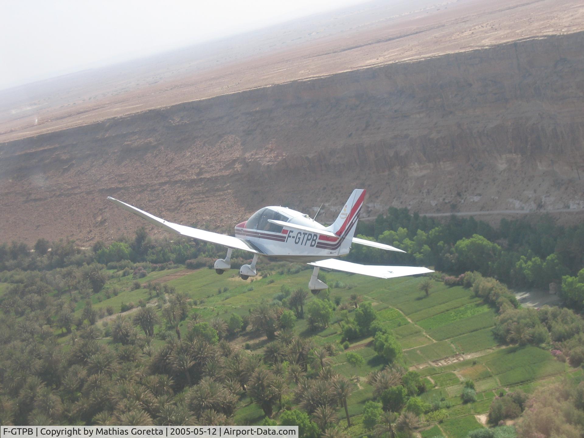 F-GTPB, Robin DR-400-180 Regent C/N 2406, In flight over Morocco