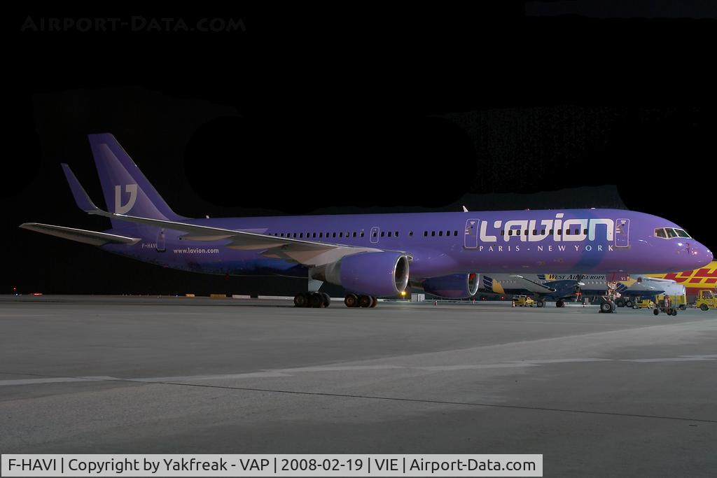 F-HAVI, 1990 Boeing 757-26D C/N 24473, L Avion Boeing 757-200