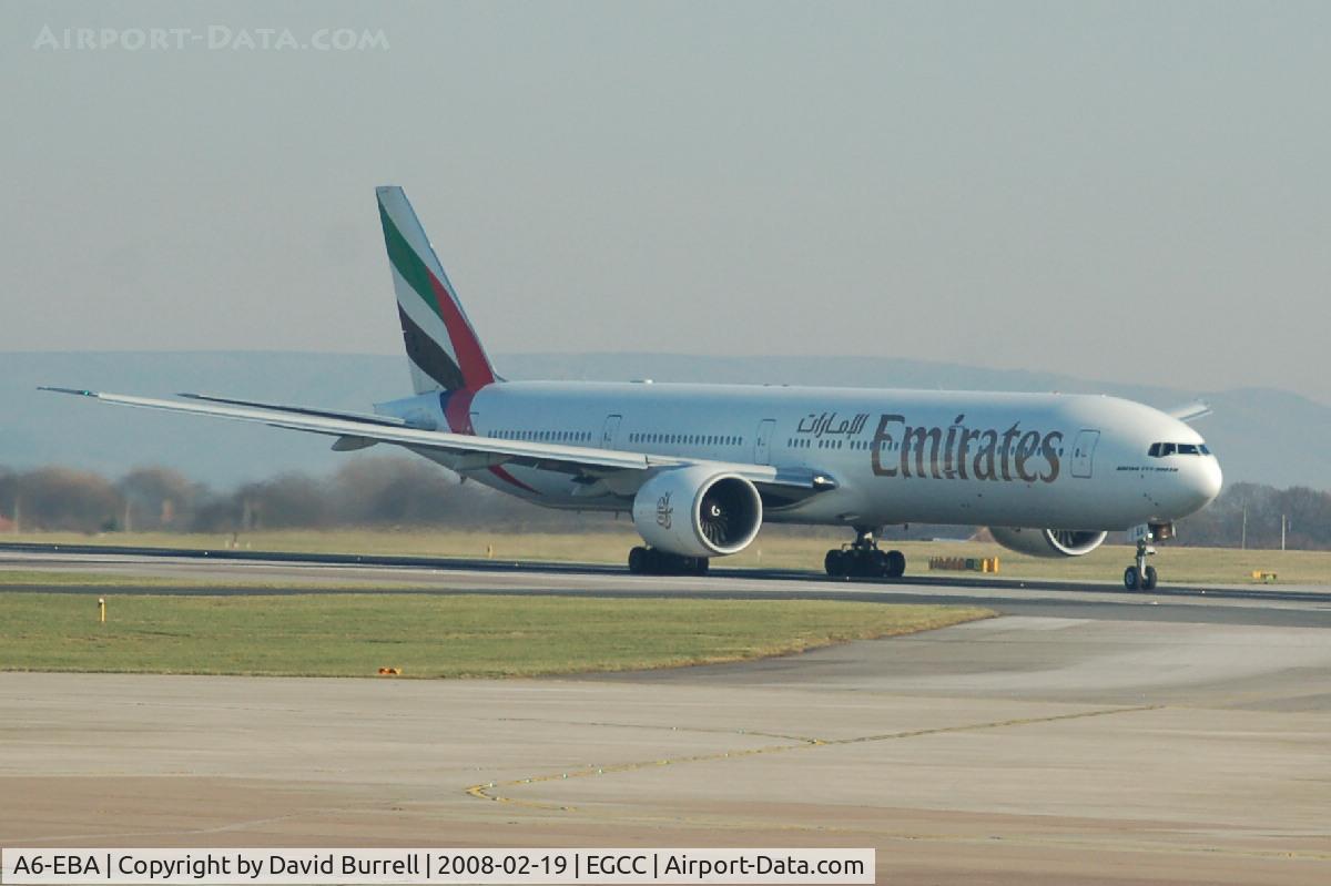 A6-EBA, 2005 Boeing 777-31H/ER C/N 32706, Emirates - Taking off
