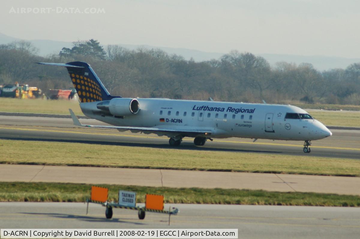 D-ACRN, 2001 Canadair CRJ-200LR (CL-600-2B19) C/N 7486, Lufthansa Regional - Landing
