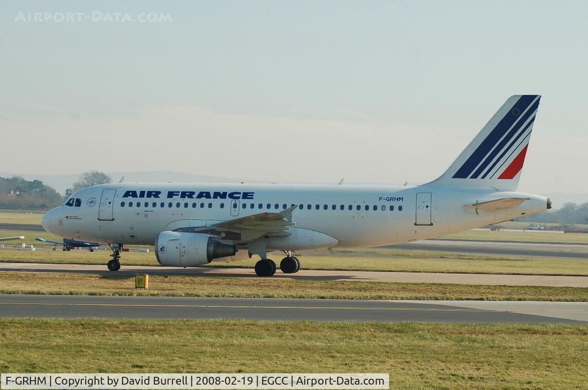 F-GRHM, 2000 Airbus A319-111 C/N 1216, Air France - Taxiing