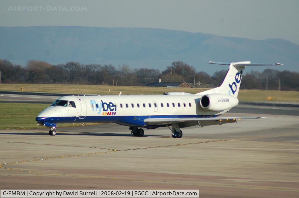 G-EMBM, 1999 Embraer EMB-145EU (ERJ-145EU) C/N 145196, Flybe - Taxiing