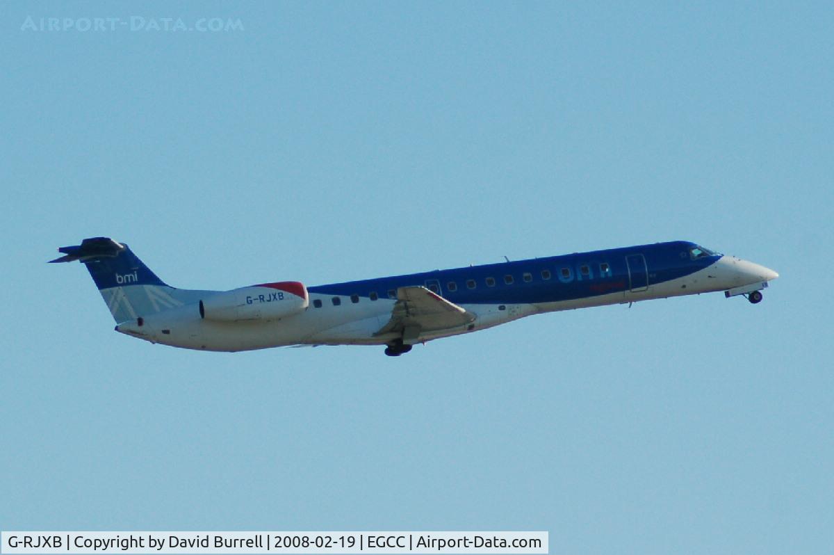 G-RJXB, 1999 Embraer EMB-145EP (ERJ-145EP) C/N 145142, BMI - Taking off