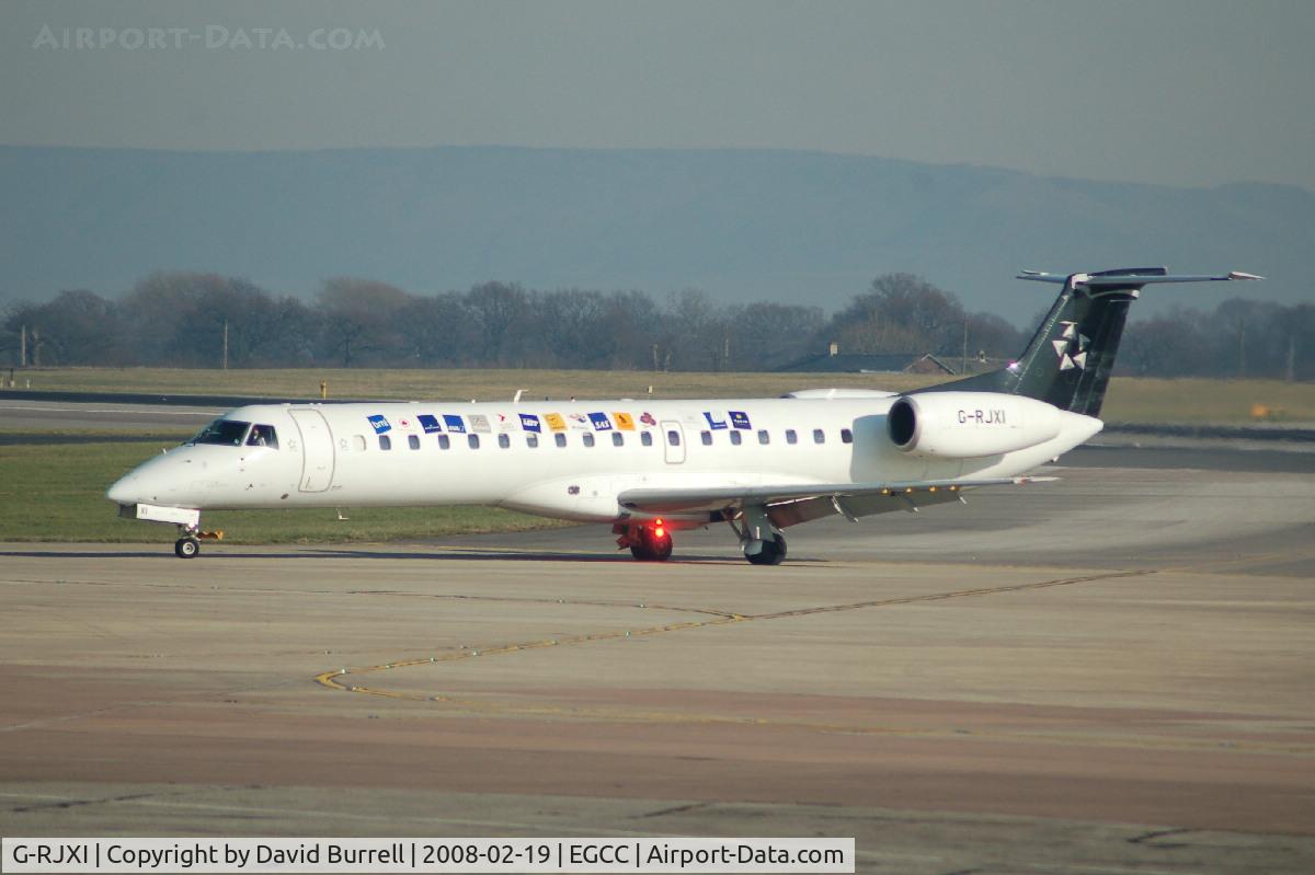 G-RJXI, 2001 Embraer EMB-145EP (ERJ-145EP) C/N 145454, BMI - Taxiing