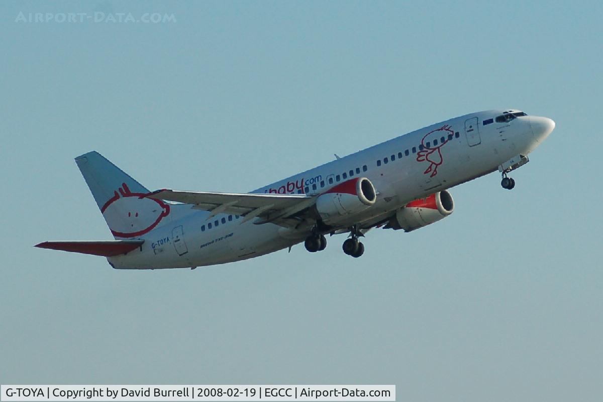 G-TOYA, 1994 Boeing 737-3Q8 C/N 26310, BMI baby - Taking Off