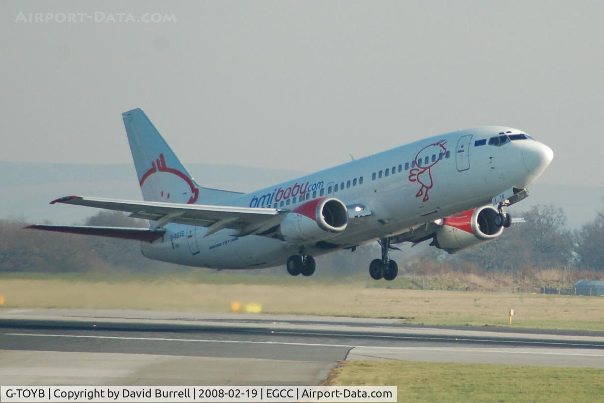 G-TOYB, 1994 Boeing 737-3Q8 C/N 26311, BMI baby - Taking Off