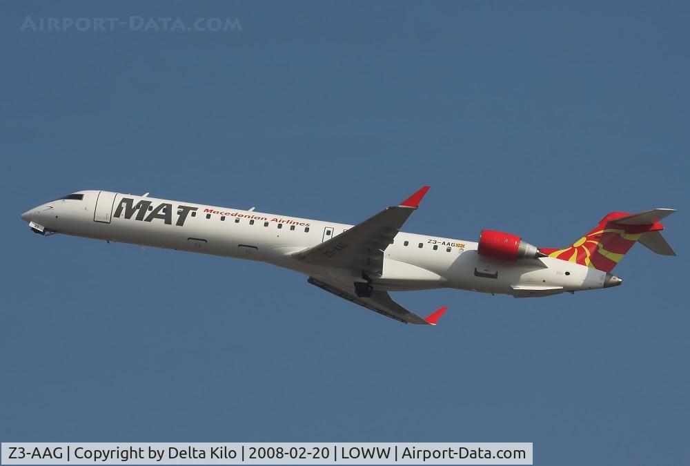 Z3-AAG, 2001 Bombardier CRJ-900LR (CL-600-2D24) C/N 15001, MAT CRJ 900