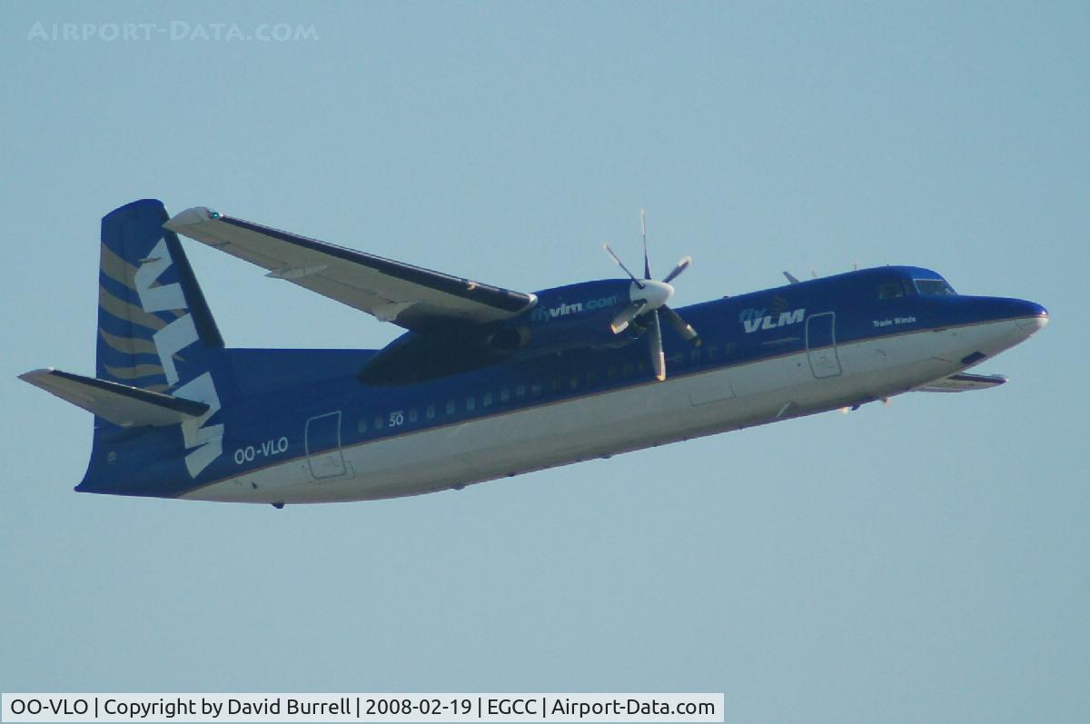 OO-VLO, 1988 Fokker 50 C/N 20127, VLM - Taking Off