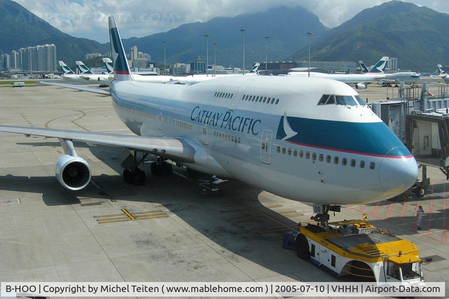 B-HOO, 1988 Boeing 747-467 C/N 23814, Cathay Pacific