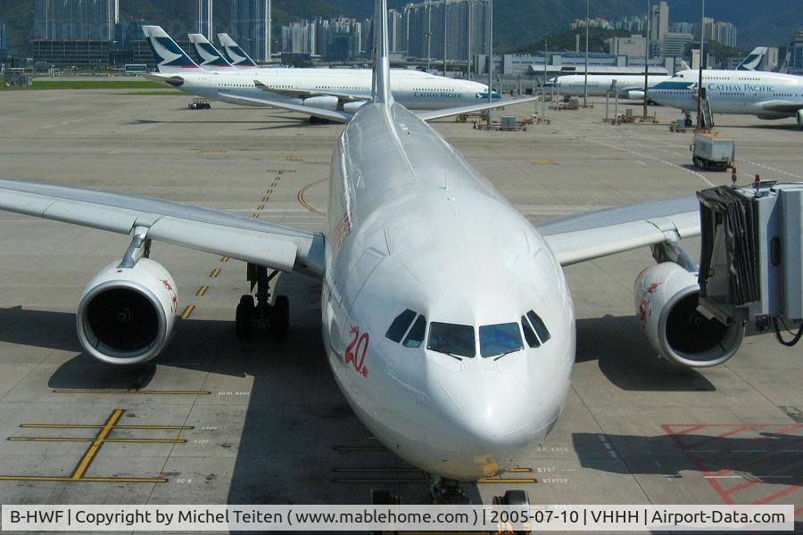 B-HWF, 2005 Airbus A330-343 C/N 654, Dragonair