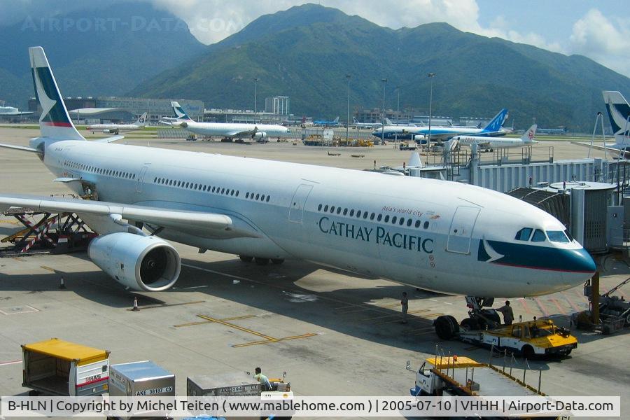 B-HLN, 2001 Airbus A330-343 C/N 389, Cathay Pacific