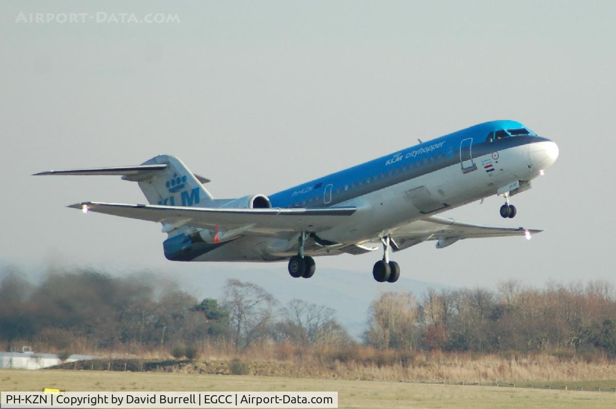 PH-KZN, 1995 Fokker 70 (F-28-0070) C/N 11553, KLM Cityhopper - Taking Off