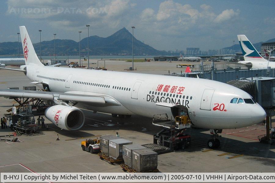 B-HYJ, 2002 Airbus A330-343X C/N 512, Dragonair