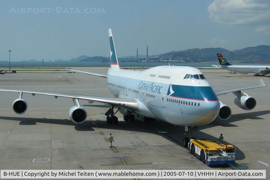 B-HUE, 1993 Boeing 747-467 C/N 27117, Cathay Pacific