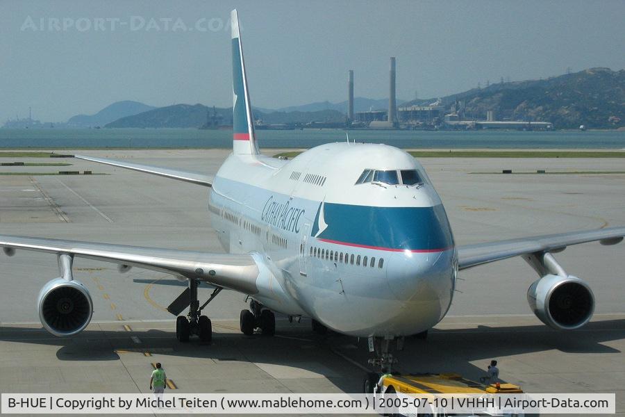 B-HUE, 1993 Boeing 747-467 C/N 27117, Cathay Pacific