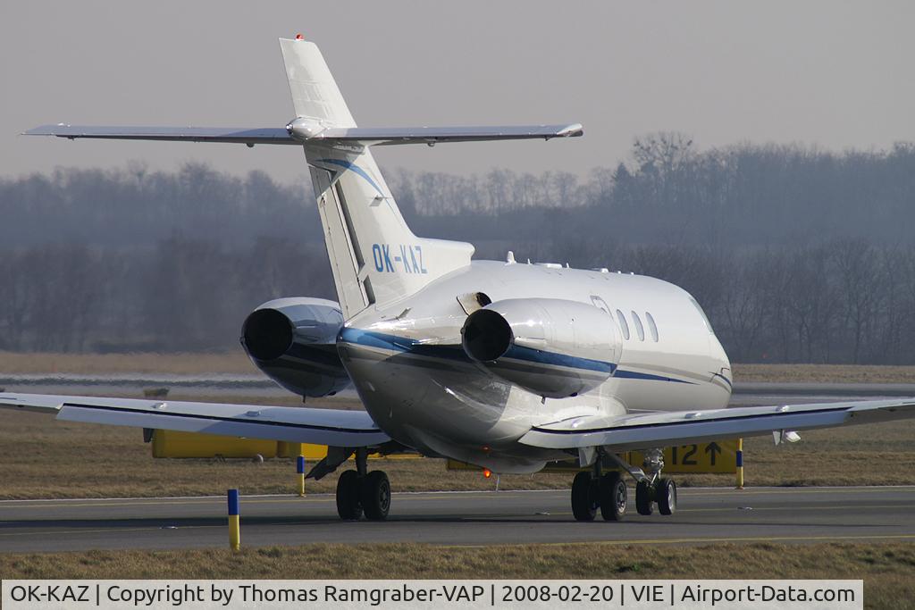 OK-KAZ, 2007 Hawker Beechcraft 900XP C/N HA-0034, Grossmann Jet Service Raytheon Hawker 900