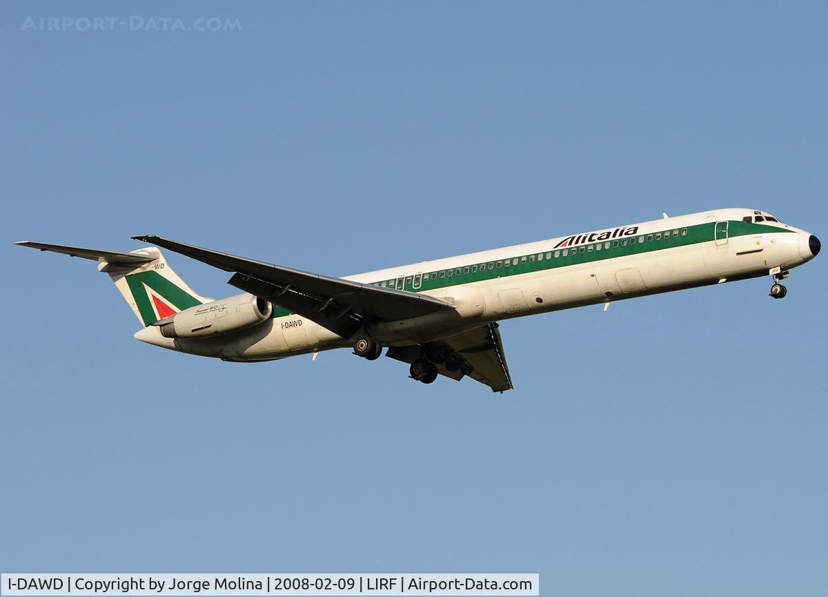I-DAWD, 1984 McDonnell Douglas MD-82 (DC-9-82) C/N 49199, 