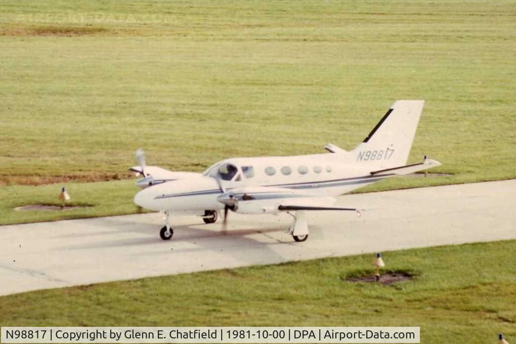 N98817, Cessna 425 Corsair C/N Not found N98817, Photo taken for aircraft recognition training.  Cessna 425 Corsair