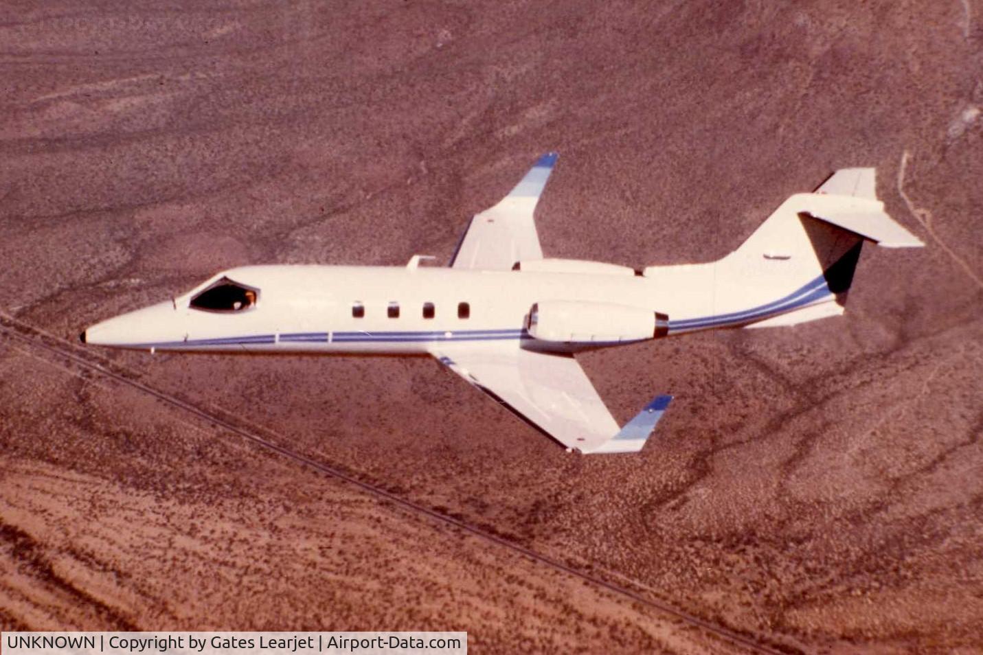 UNKNOWN, , Photo provided by Gates Learjet for my (Glenn Chatfield) recognition course.  Lear 28