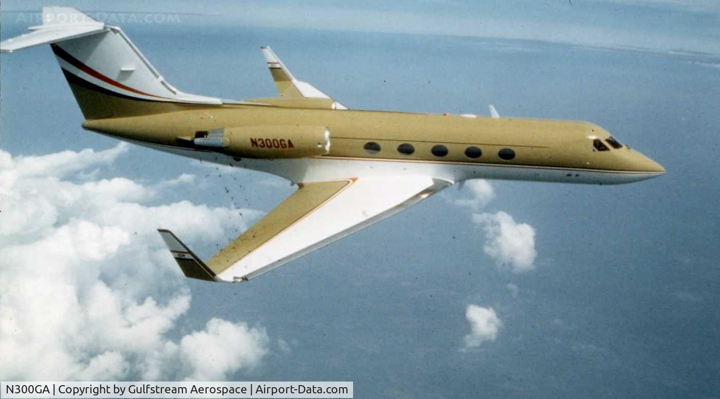N300GA, 1980 Gulfstream American G-1159A Gulfstream III Gulfstream III C/N 300, Gulfstream III photo provided by Gulfstream for my (Glenn Chatfield) aircraft recognition course