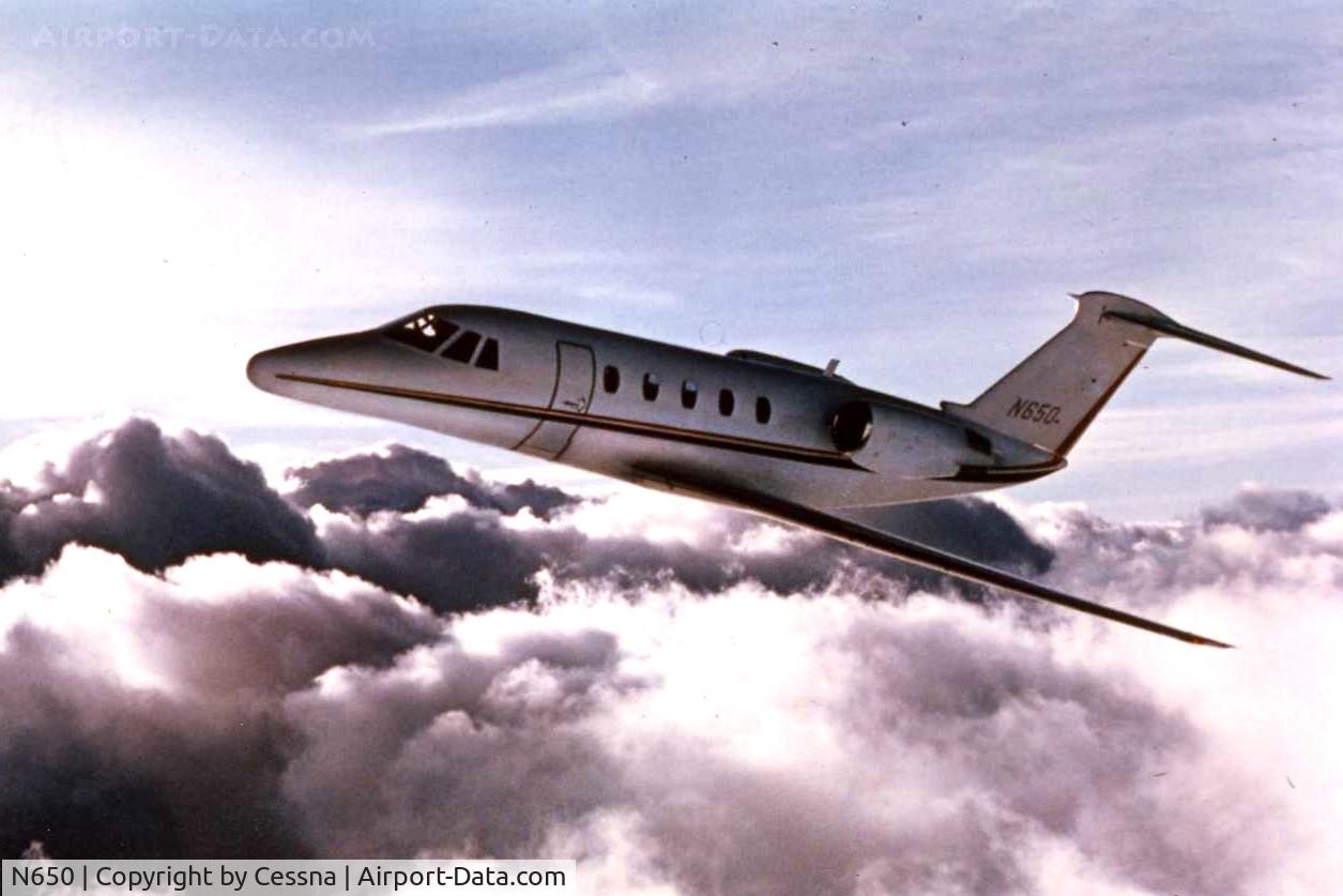 N650, Cessna 650 C/N 650-0697, Photo provided by Cessna for my (Glenn Chatfield) recognition course.  Citation 650