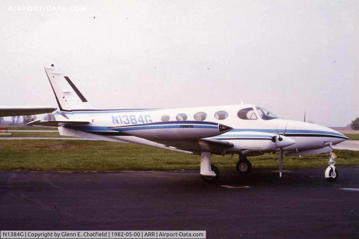N1384G, Cessna 340A C/N 340A0403, Photo taken for aircraft recognition training.  Cessna 340