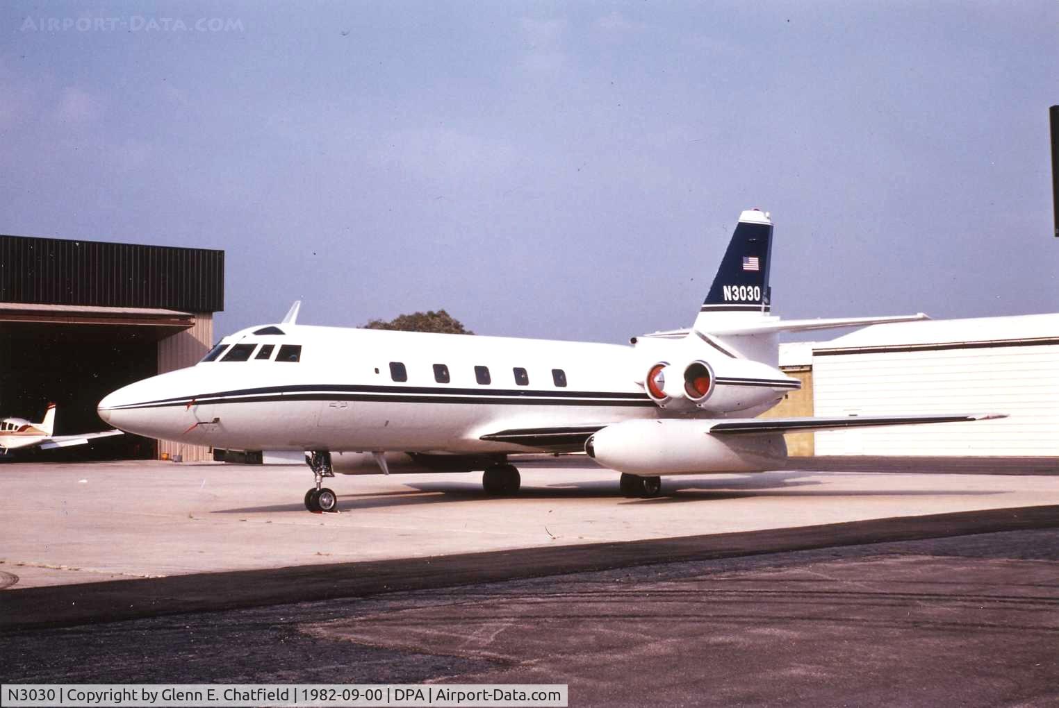 N3030, 1966 Lockheed L-1329 JetStar C/N 5094, Photo taken for aircraft recognition training.  Lockheed Jetstar