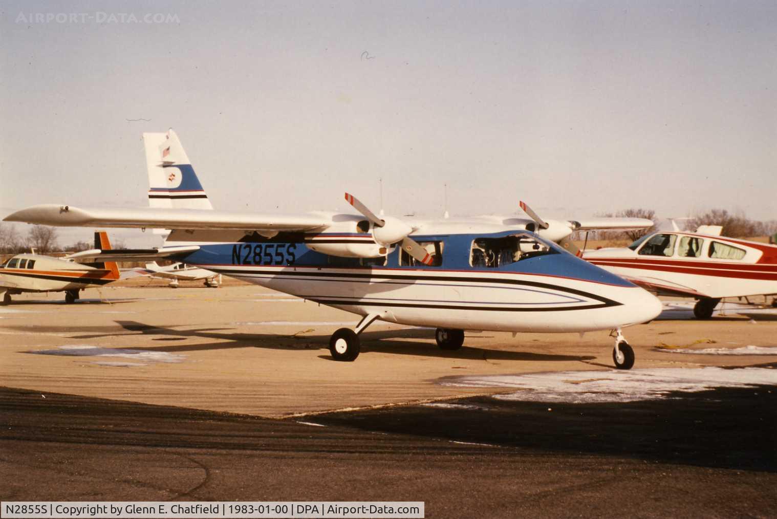 N2855S, Partenavia P-68 C/N Not found N2855S, Photo taken for aircraft recognition training.  Ex-N2855S, Partenavia P.68