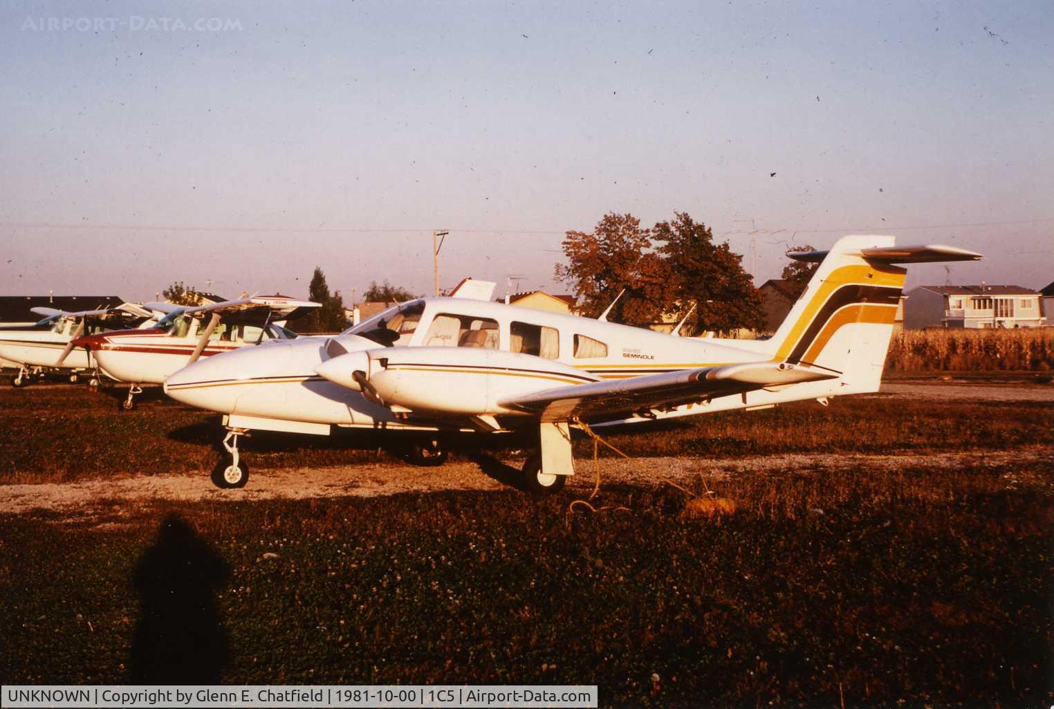 UNKNOWN, , Photo taken for aircraft recognition training.  Piper Seminole
