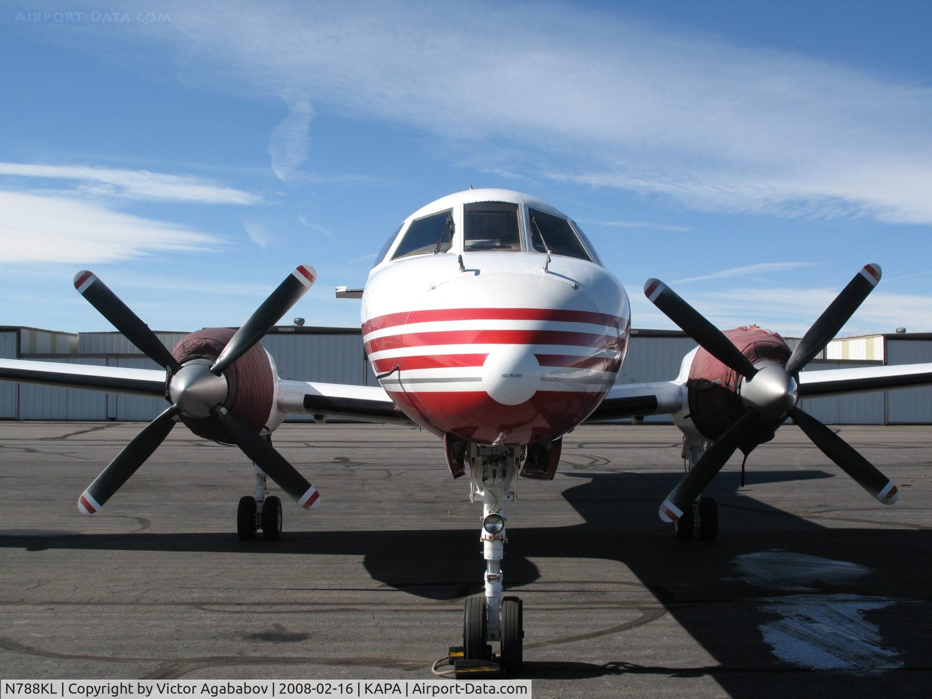 N788KL, 1991 Fairchild SA-227AC Metro III C/N AC-788B, Parked at KAPA
