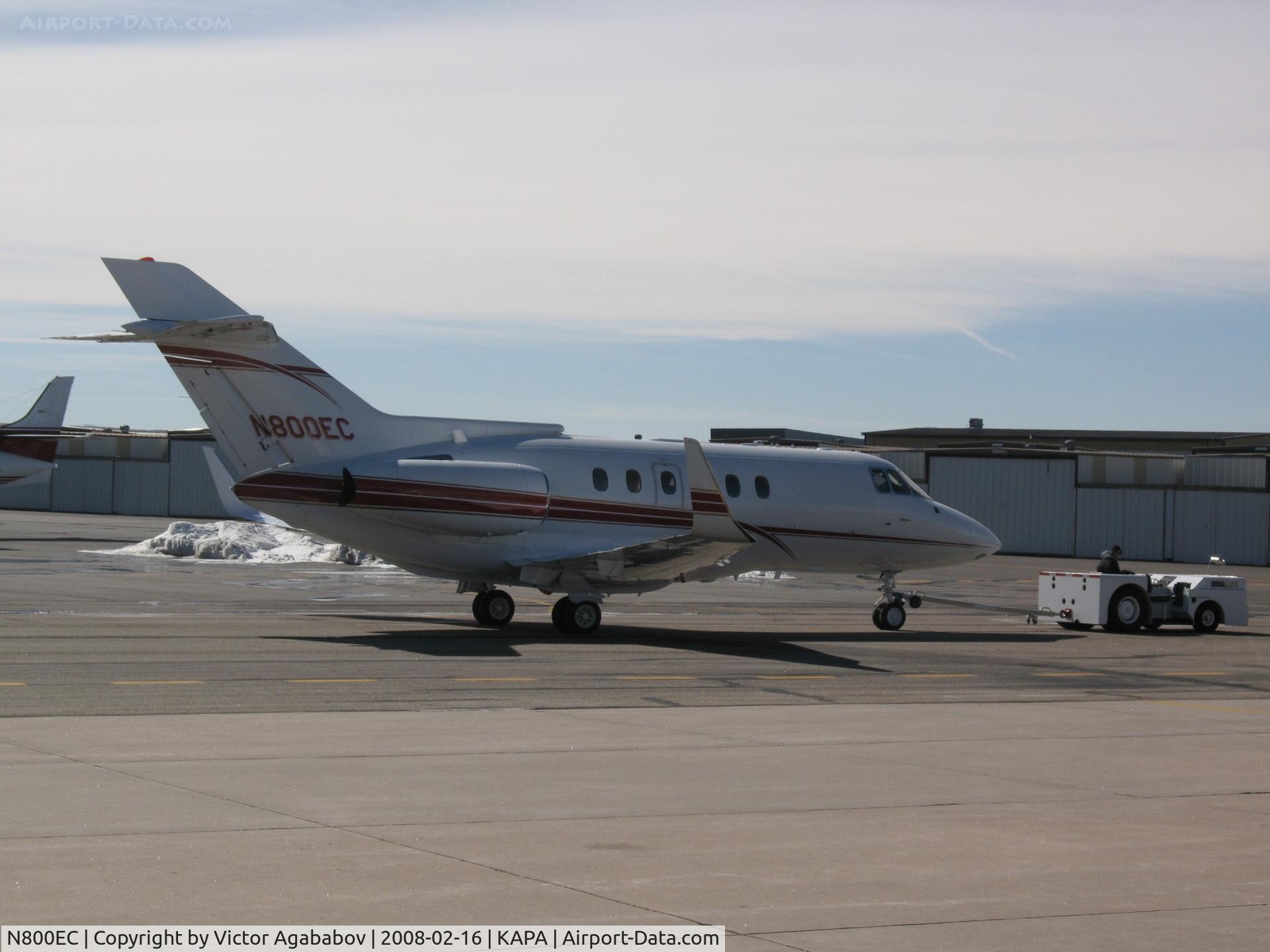 N800EC, 2008 Cessna 172S C/N 172S10717, Towed at KAPA