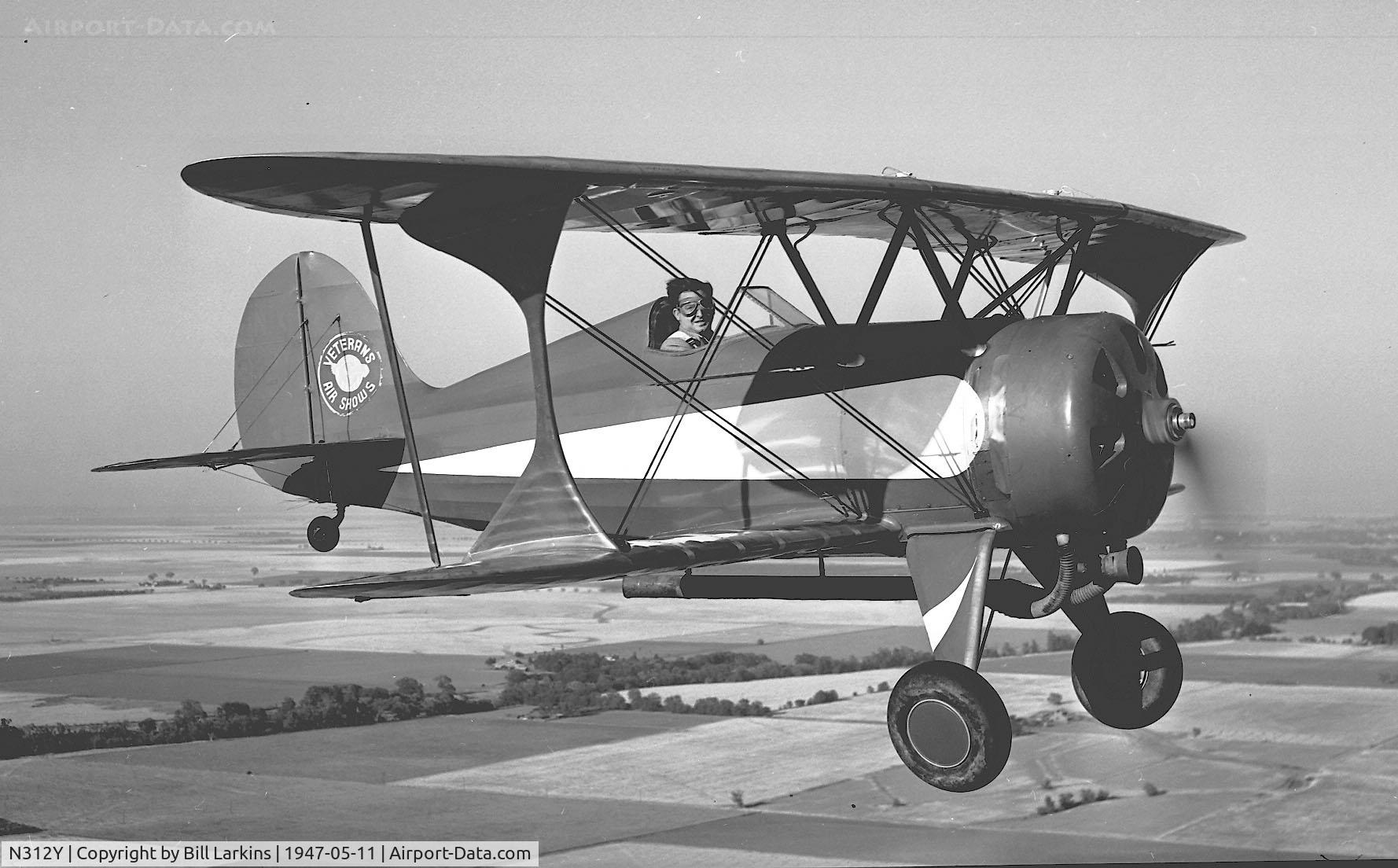 N312Y, 1929 Great Lakes 2T-1A Sport Trainer C/N 199, Roy Hunt modification, Davis-Winters Airport, CA