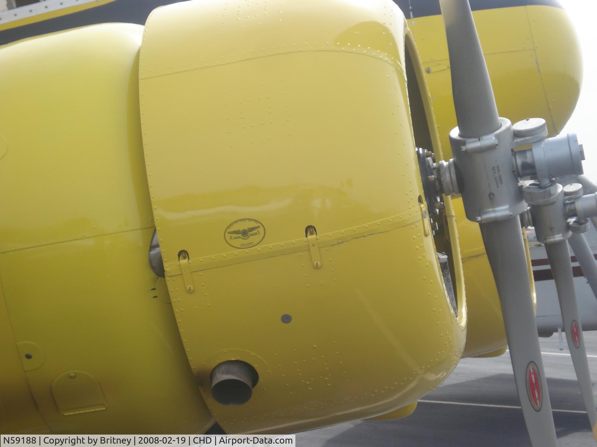 N59188, 1942 Cessna T-50 Bobcat Bobcat C/N 3084, Round Engines!