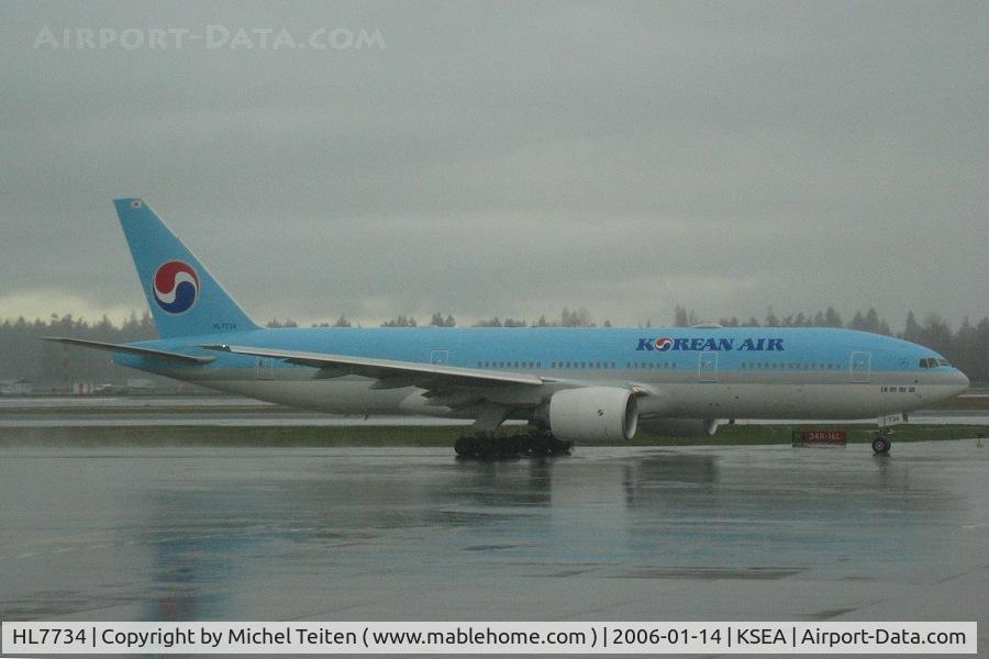 HL7734, 2008 Boeing 777-2B5/ER C/N 34207, Korean Airlines 777