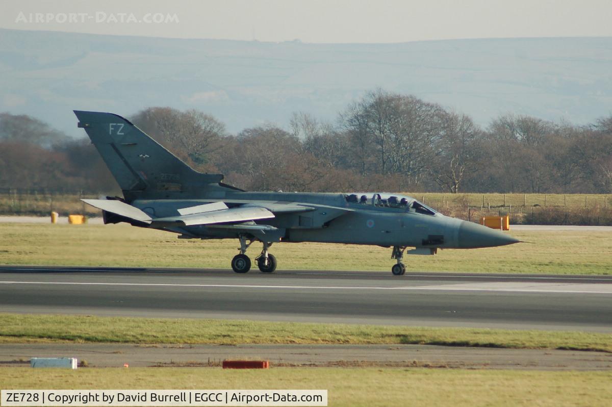 ZE728, 1987 Panavia Tornado F.3 C/N 652/AT027/3292, RAF Tornado F3 - Landing