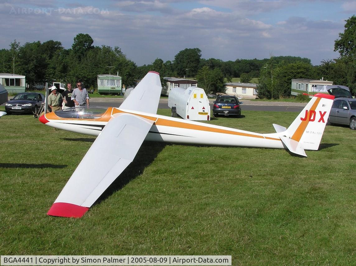BGA4441, 1975 Wassmer WA-20F Espadon Javelot C/N 101, Wassmer WA-28F Espadon based at Husbands Bosworth