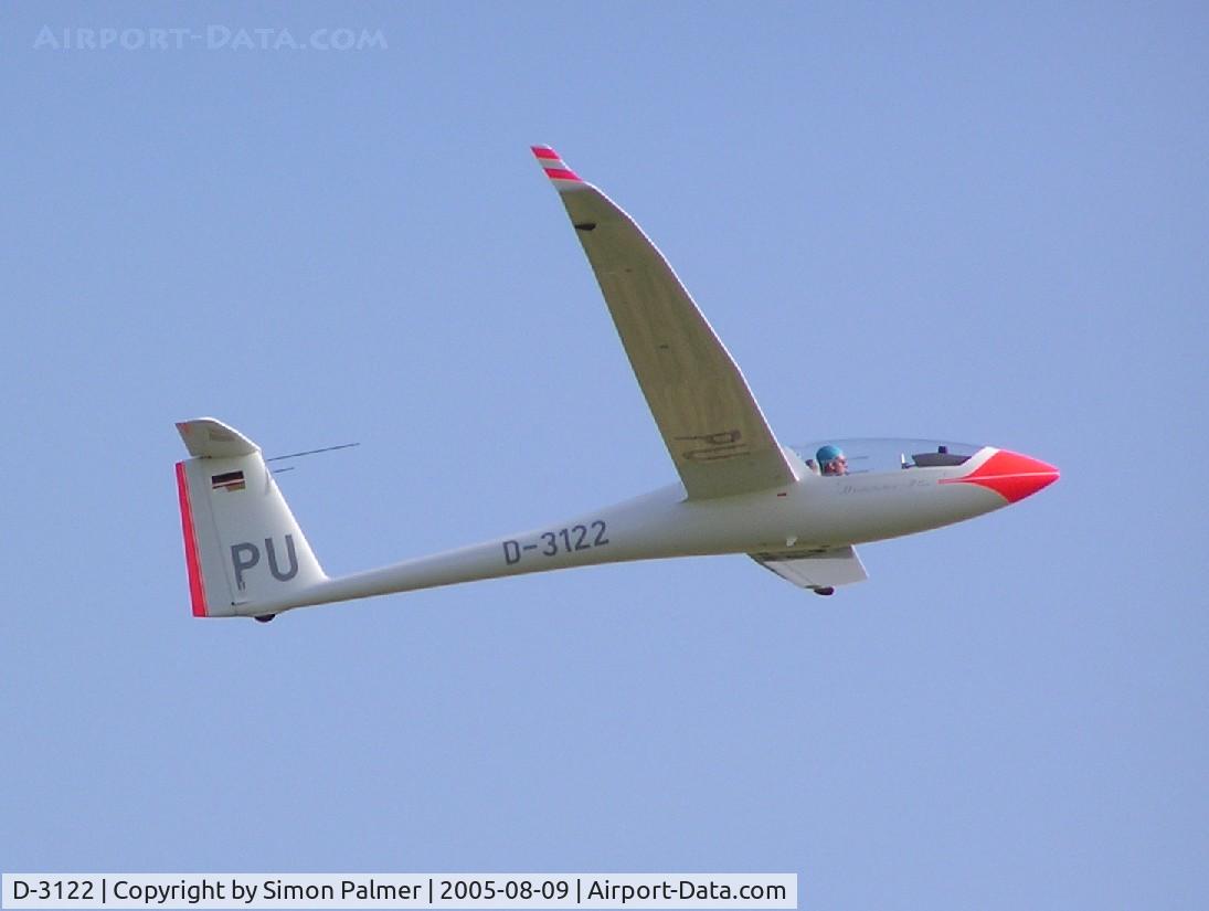 D-3122, Schempp-Hirth Discus 2c C/N 4, Schempp-Hirth Discus 2c at Husbands Bosworth
