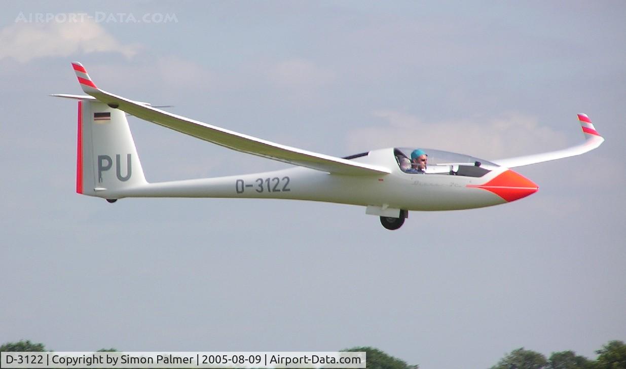 D-3122, Schempp-Hirth Discus 2c C/N 4, Schempp-Hirth Discus 2c at Husbands Bosworth