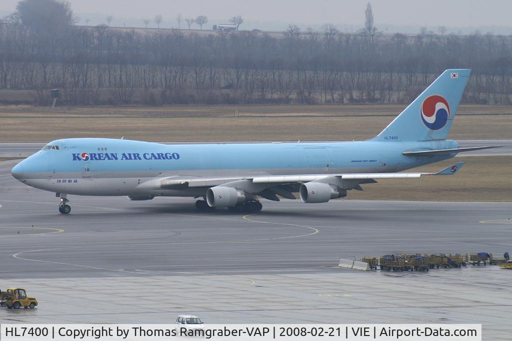 HL7400, 2001 Boeing 747-4B5F/SCD C/N 26414, Korean Air Boeing 747-400