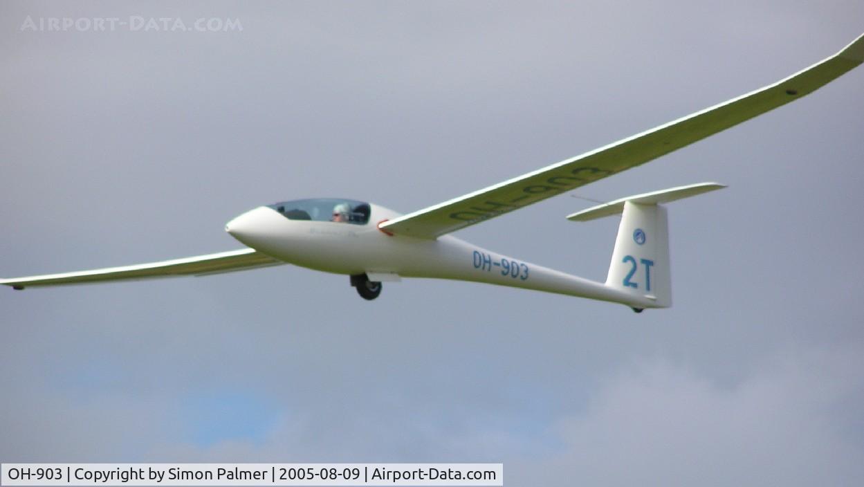 OH-903, Schempp-Hirth Discus 2b C/N 30, Schempp-Hirth Discus 2 at Husbands Bosworth