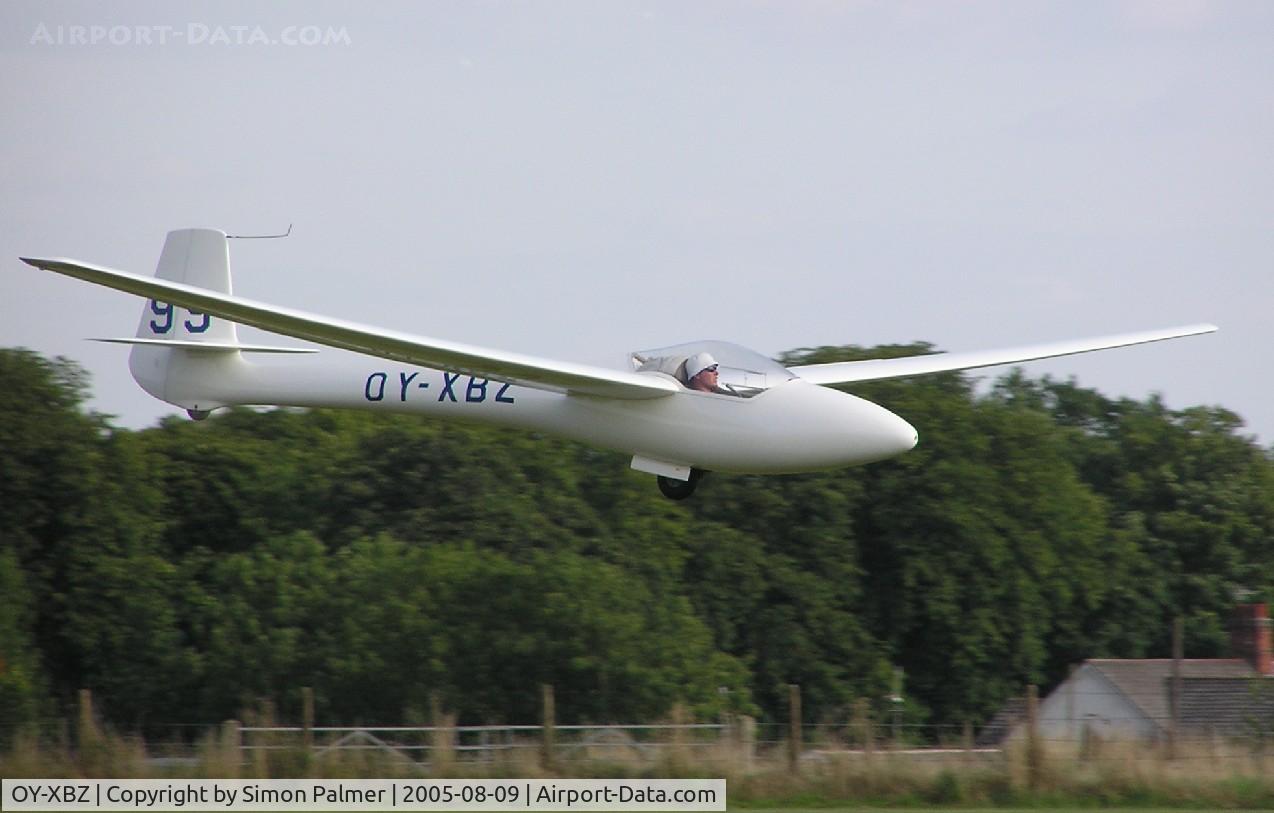 OY-XBZ, 1973 Glasflugel Standard Libelle 201B C/N 405, Standard Libelle at Husbands Bosworth