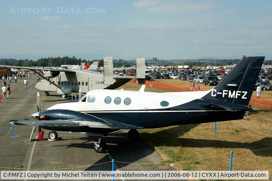C-FMFZ, 2005 Beech C90A King Air C/N LJ-1750, Static Display at the 2006 Abbotsford Airshow